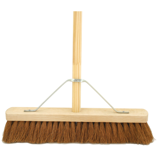 18 Inch Soft Coco Broom with Handle